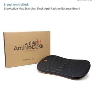 ErgoActive Anthrodesk Anti fatigue Balance Board Hip, Knee And Back Relief